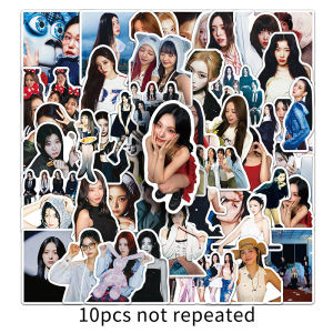 50ชิ้นกลุ่มสาวเกาหลี ITZY Idol สติ๊กเกอร์ DIY ต่อพ่วงสมุดคู่มือ Guka ส่วนบุคคลกันน้ำและ Traceless สติกเกอร์ตกแต่ง