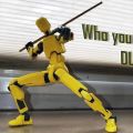 Titan Dummy 13 3D Printed Action Figure Dummy Joint Movable Action Figure 3D Puzzle DIY Lucky 13 Multi-sendi Bergerak Robot Dekompresi Merakit Mainan Dummy 13 Articulated. 