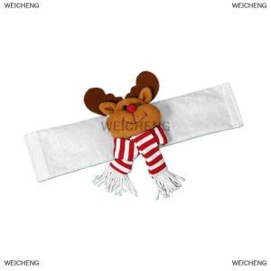 [COD] WEICHENG Christmas Cartoon Curtain Clasp Penguin Santa Claus Snowman Elk Curtain Holder Xmas Decor For Home Xmas Curtain Accessories