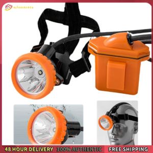 Winnereco Waterproof Coal Mine Head Lamp Rechargeable Anti-Explosion Mining Headlamp Explosion-Proof Coal Miner Head Searchlight for Mining Cycling Fishing