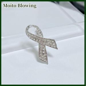 Moito Simple Alloy Black White Ribbon Pin Badge Brooch Funerals Memorial Pin Mourning Badge Suit Clothing Jewelry Accessories