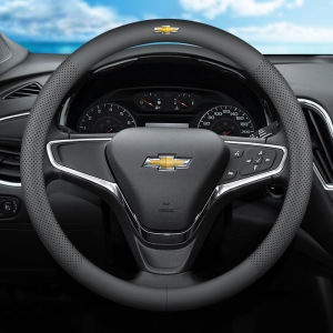 Đơn giản da Vỏ Bọc Vô Lăng Ô Tô thoáng khí không trơn trượt nội thất màu Đen Phụ kiện cho Chevrolet Chevy Captiva Cruze Spin optra Trailblazer Orlando Sonic Equinox Colorado