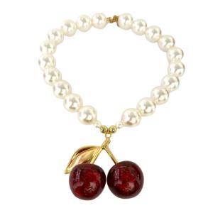 Phụ Kiện Vòng cổ Anh đào sành điệu trang trí Vòng cổ Anh đào dễ thương bổ sung cho trang phục thường ngày và dịp đặc biệt