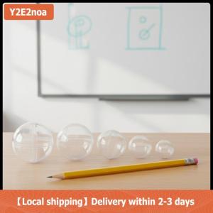 【Local shipping】 50PCS Clear Toy Ball Mini Plastic Containers for Party Favor Gashapon Storage DIY Organization
