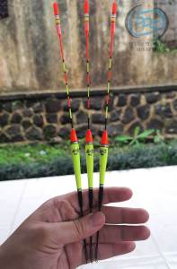 Pelampung pancing anti badai tabung type B