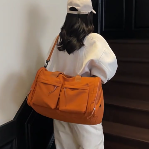 Túi Đeo Chéo Túi Đeo Vai sức chứa lớn Túi du lịch nhỏ có thể gập lại nhỏ gọn với tay cầm gia cố cho du lịch và ngoài trời