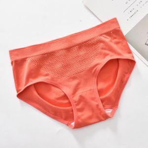 Lizida Women Seamless 3D Honeycomb Low Waist Panties Elastic Briefs