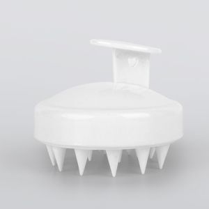 AT.MALL แปรงซิลิโคนสระผม/หวีนวดหนังศีรษะ (รหัส 7060) | ลดรังแค ทำความสะอาดล้ำลึก | ขนนุ่ม TPE ไม่ทำร้ายผิว