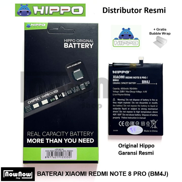 Baterai Hippo Xiaomi Redmi Note Pro BM4J BM 4J 4500 mAh Original