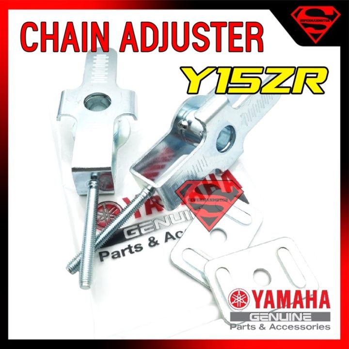 CHAIN ADJUSTER & PLATE & PULLER EKOR UDANG YAMAHA Y15 Y15ZR ORIGINAL