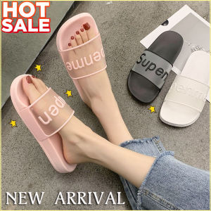Korea Fashion Home Slipper Bathroom Slipper Anti-skidding Non-slip Waterproof Thick Sole EVA Indoor Outdoor Woman Girls Shoes