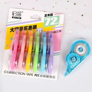 6 In 1 Correction Tape 72M Correction Set School Supplies Office Supplies Writing Tool for Student