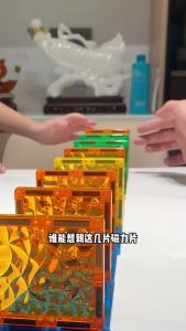 [SG Seller]SG Local Diamond Magnetic Tiles Strong Magnetic Building Blocks STEM Educational Toys For Kids Early Learning