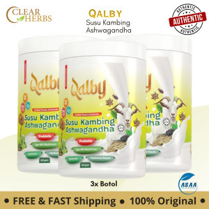 [Fast Selling] 3x Qalby Goat Milk Ashwagandha by Clearherbs 100% Original