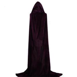 Velvets trùm đầu Halloween CAPE với lưỡi hái mũ phù thủy Bộ Găng tay dành cho người lớn Ma Cà Rồng áo choàng tử thần tiệc cosplay trang phục phù thủy