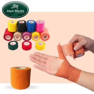 Plester Kinesiology Elastis Ukuran 4.5m X 5cm Untuk Kesehatan