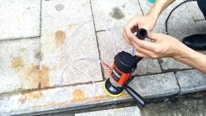Hanson8 900W Electric Water Injection Sander Adjustable Speed Polishing Machine Stone Concrete Marble Granite Grinding T2Y7B