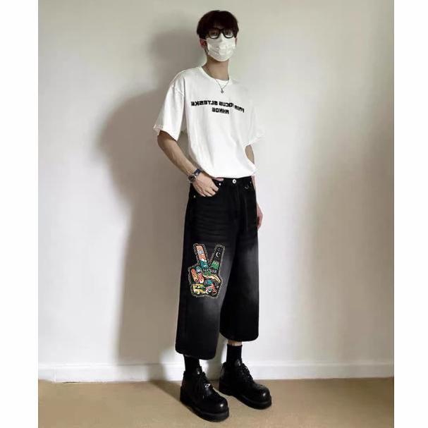 Over%20Knee%20Denim%20Short%20for%20Men%20Baggy%20Jeans%20Straight%20Denim%20Long%20Jorts%20for%20Men%20and%20Women%20Dancer%20Pants%20Shorts%20Baggy%20-%20Image%209