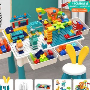 Bộ đồ chơi 2 IN 1 bộ bàn ghế lắp ráp cho bé đồ chơi lắp ráp