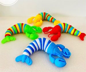 Đồ Chơi Tôm Đèn - Sâu Đèn Uốn Éo Phát Sáng Ngộ Nghĩnh Cho Bé Vui Chơi ! ChunChinToyKingDom