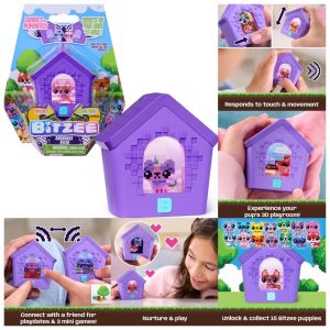Bitzee - Doghouse 15 Digital Puppies to Touch Interactive Toy with 15 Dogs that React to Touch and Movement for Ages 5+