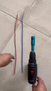 Handle Auto Wire Twisting Cable Terminal Power Tool for Electrical Wiring Stripper Improved Productivity Fatigue Relief