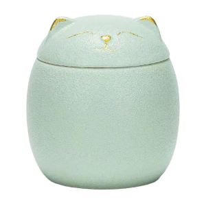 NCNC Ceramic Funeral Urn for Pets Cute 200ml Ashes Storage Box Portable Moisture Proof Dog Cat Cremation Urns Dog Supplies