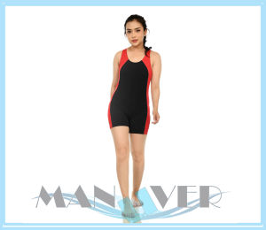 BAJU RENANG WANITA DIVING LENGAN PANJANG CORAK CUP BH