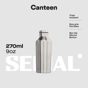CORKCICLE Canteen 9oz - Steel