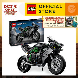 LEGO Technic 42170 Kawasaki Ninja H2R Motorcycle (643 Pieces)
