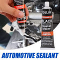 Car Gasket Sealant Liquid Gasket Sealer Engine Sealants Black Liquid Gasket Sealer Oil Resistant Gasket-Free Car Sealant. 