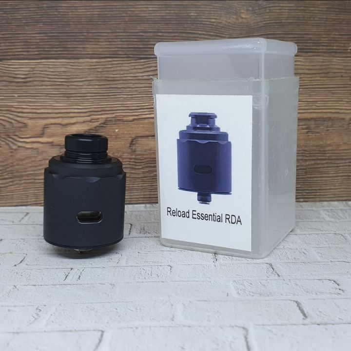 BISA COD] Reload Essential RDA 24mm RDA Best Clone Vape Atomizer