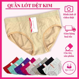 Quần lót nữ Dệt kim co giãn 4 chiều thoáng mát size nhỏ và lớn