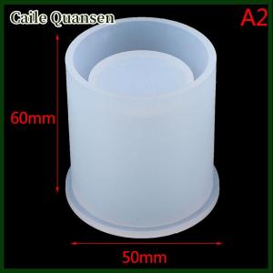 Caile Silicone Mold Pen Container Square Round Storage Holder Epoxy Resin Molds