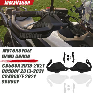 For Honda CB500/CB400 X/F CB650F CB400X Motorcycle Handle Bar Hand Guard Handguard Brake Shell Protection Wind Shield Deflector CB500X 2013-2021