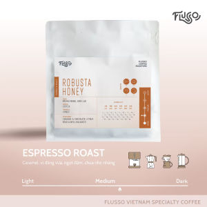 Cà Phê Nguyên Chất Flusso Espresso Robusta Honey