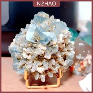 N2HAO 1PC kim loại cánh tay hiển thị đứng giá vẽ cho đá quý khoáng sản trang trí nội thất khoáng sản hóa thạch đá geode hiển thị đứng chủ