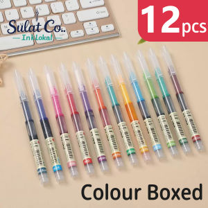 Straight Liquid Gel Pen 0.5mm Quick - Drying Rollerball | School & Office Supplies