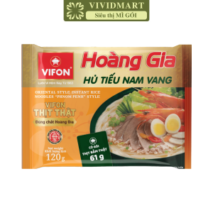 [GÓI LẺ] - VIFON - Hủ tiếu Hoàng Gia hương vị Hủ tiếu nam vang (có thịt thật) Hủ tiếu nam vang Vifon Hoàng Gia (120g/gói)