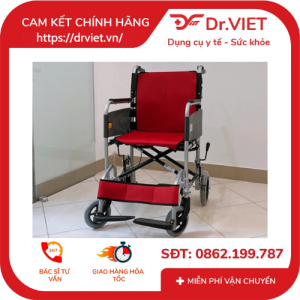 Xe lăn Miki 4 bánh nhỏ TV-1 - Xe lăn tay cao cấp cho người già