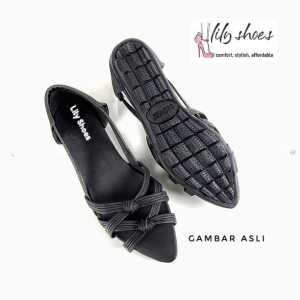 DALLEYA COLLECTION - Fifa Sepatu Balet / Teplek Wanita Realpict Berkualitas by lily shoes