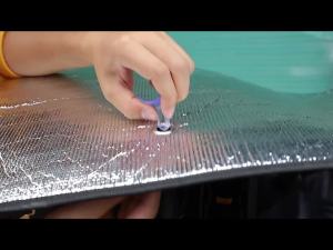 mv1 JeCar Car Curtain Anti-UV Sun Block Visor Cover For Ford Bronco 2021 up 2-door Windshield Sunshade Insulation Kit Accessories 2Z5B9