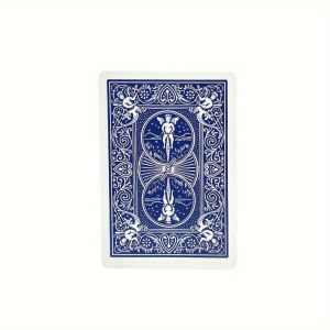 SELLYER สีฟ้าเปลี่ยนสีแดง การ์ดเปลี่ยนสีได้ โคลสอัพ เปลี่ยนสีตามความต้องการ ไพ่เล่นกลมายากล ของเล่นตลก Magie สนุกกับการ บัตรเปลี่ยนสีได้ เซอร์ไพรส์วันวาเลนไทน์