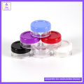 [1 อัน] ตลับครีม 10 ml #204 ตลับพลาสติก กระปุกเปล่า พลาสติกกลมใส + ฝาเกลียว บรรจุภัณฑ์ กระปุกครีม ตลับลิป. 