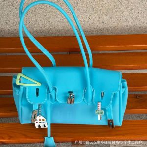 Horizontal Jelly Bag Jelly Series 26 New summer bag kiiikiii Same style jelly tote bag