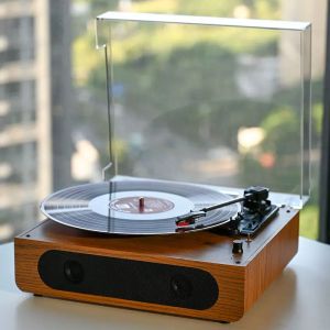 Middix Gramophone desktop retro vinyl record player turntable player vinyl Can be connected to Bluetooth speakers Gift