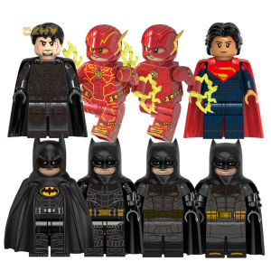 G0123 Liên Minh Công Lý BAT chung zod Supergirl đèn flash người đàn ông siêu anh hùng DC nhân vật trong phim khối xây dựng đồ chơi mô hình
