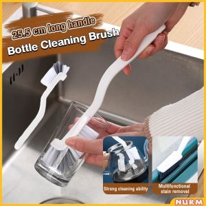 Nurm Kitchen Cup Brush Soybean Milk Machine Bottle Cleaning Brush Lobster Brush Long Handle 25.5cm