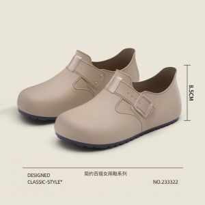 [Free Shipping] Spring Height-Increasing Solid-Color Mid-Top Spring And Autumn Single Shoes Short-Tube Slip-On Style Korean-Style Flat Shoes For Students Preppy Style