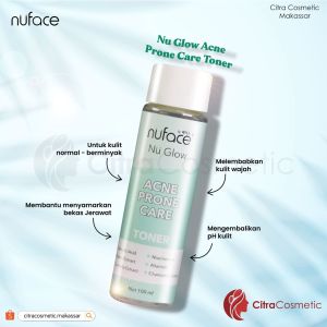 NUFACE Lightening Face Toner 100 ml - Hydrating Toner dengan Formula pH Balance Acne Brighten Hydra
